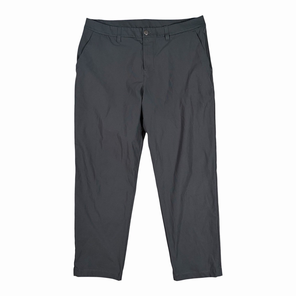 Lululemon ABC Classic Fit Pants Warpstreme Men's 34x28 Obsidian Stretch Golf